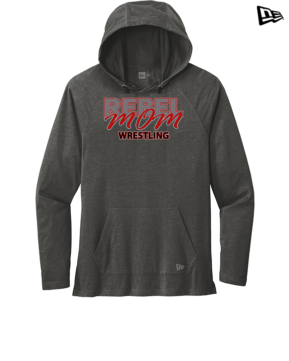 Savanna HS Wrestling Mom - New Era Tri-Blend Hoodie