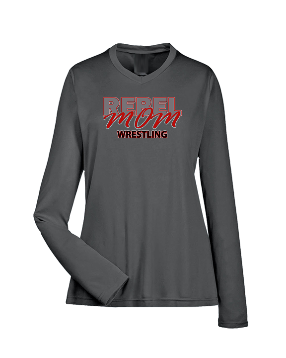 Savanna HS Wrestling Mom - Womens Performance Longsleeve