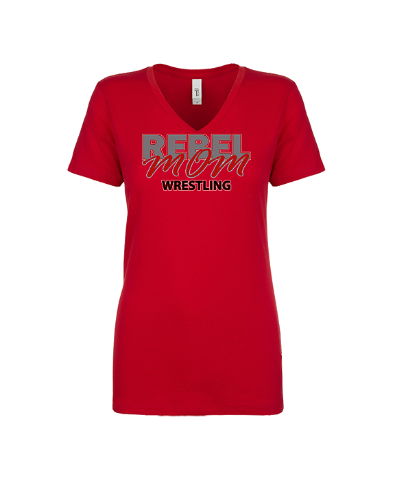 Savanna HS Wrestling Mom - Womens Vneck