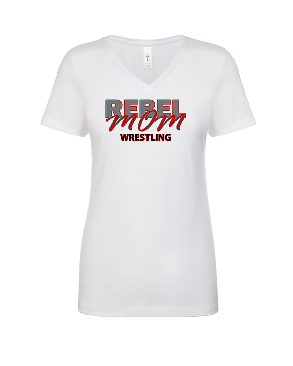 Savanna HS Wrestling Mom - Womens Vneck