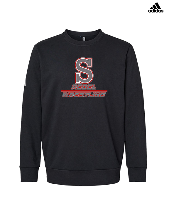 Savanna HS Wrestling Split - Mens Adidas Crewneck