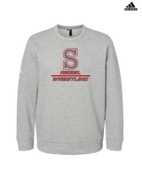 Savanna HS Wrestling Split - Mens Adidas Crewneck