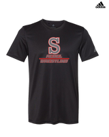 Savanna HS Wrestling Split - Mens Adidas Performance Shirt