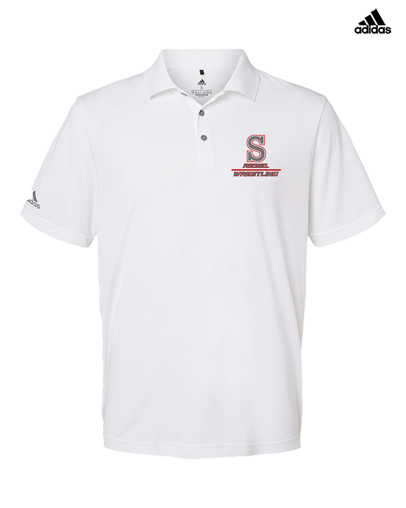 Savanna HS Wrestling Split - Mens Adidas Polo