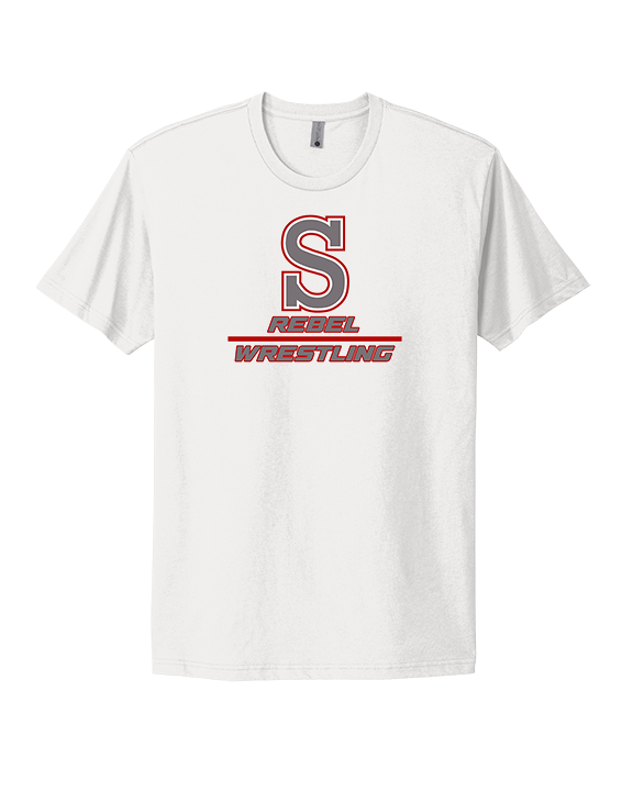 Savanna HS Wrestling Split - Mens Select Cotton T-Shirt