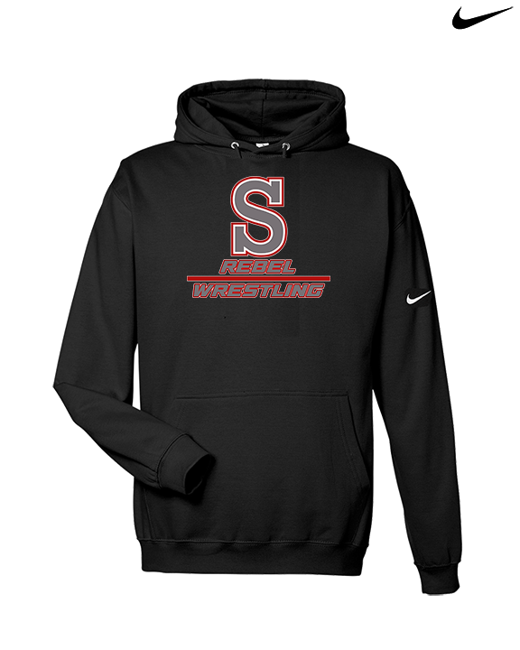 Savanna HS Wrestling Split - Nike Club Fleece Hoodie