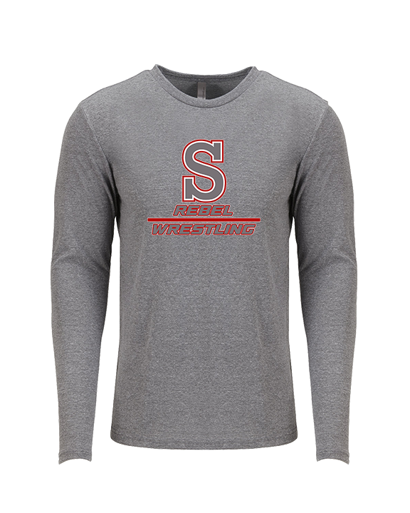 Savanna HS Wrestling Split - Tri-Blend Long Sleeve