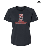 Savanna HS Wrestling Split - Womens Adidas Performance Shirt