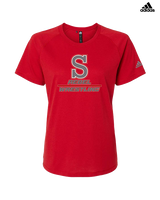 Savanna HS Wrestling Split - Womens Adidas Performance Shirt
