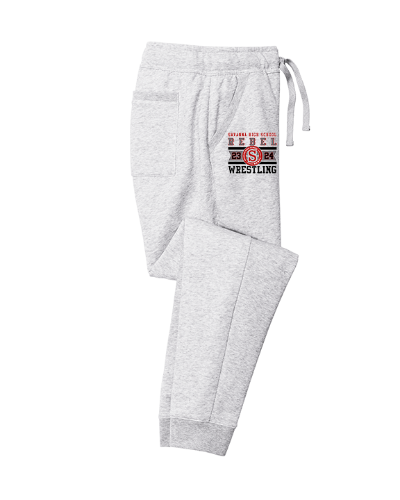 Savanna HS Wrestling Stamp - Cotton Joggers
