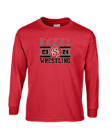 Savanna HS Wrestling Stamp - Cotton Longsleeve