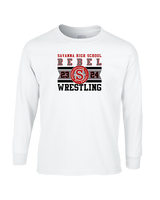 Savanna HS Wrestling Stamp - Cotton Longsleeve