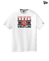 Savanna HS Wrestling Stamp - New Era Performance Shirt