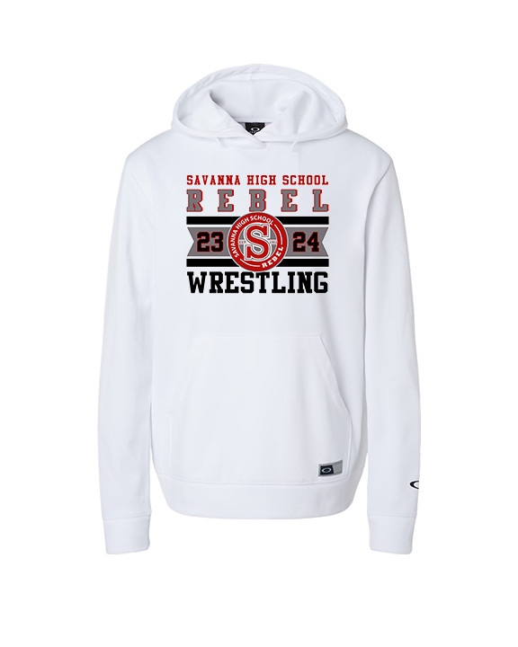 Savanna HS Wrestling Stamp - Oakley Performance Hoodie