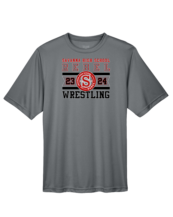 Savanna HS Wrestling Stamp - Performance Shirt