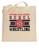 Savanna HS Wrestling Stamp - Tote