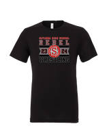 Savanna HS Wrestling Stamp - Tri-Blend Shirt