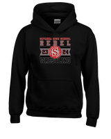 Savanna HS Wrestling Stamp - Unisex Hoodie