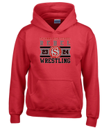 Savanna HS Wrestling Stamp - Unisex Hoodie