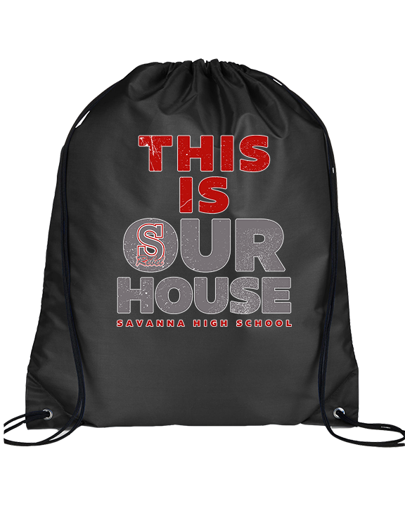 Savanna HS Wrestling TIOH - Drawstring Bag