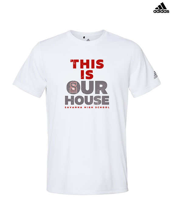 Savanna HS Wrestling TIOH - Mens Adidas Performance Shirt