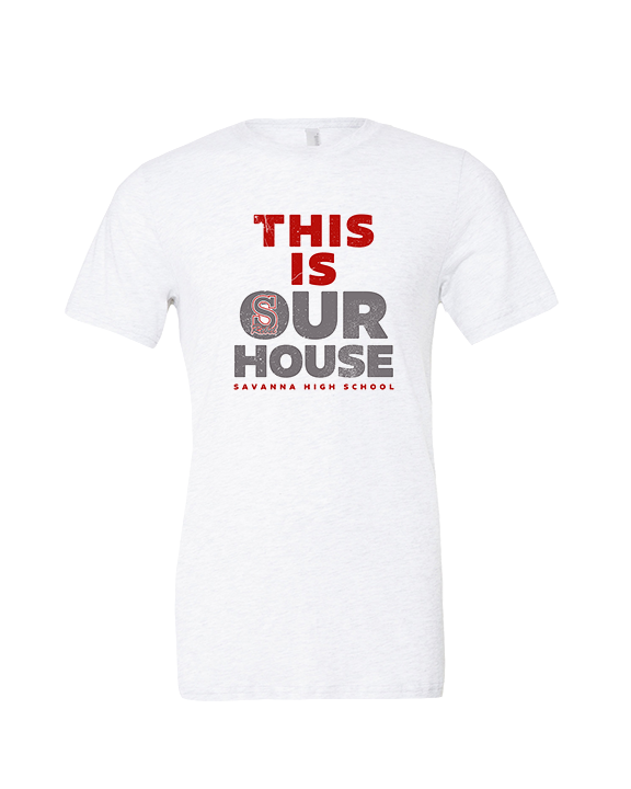 Savanna HS Wrestling TIOH - Tri-Blend Shirt