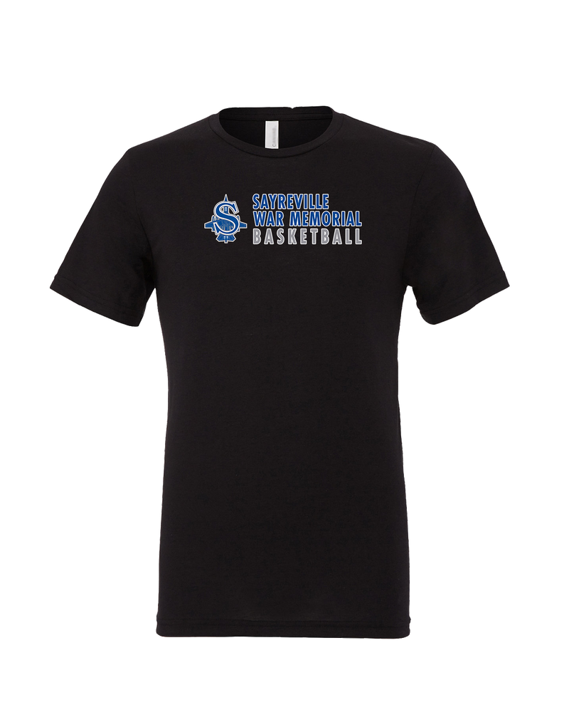 Sayreville War Memorial HS Boys Basketball Basic - Mens Tri Blend Shirt