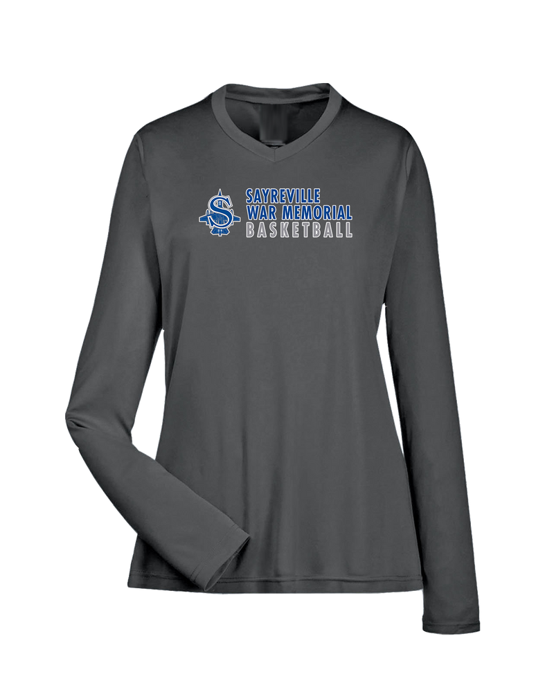 Sayreville War Memorial HS Boys Basketball Basic - Womens Performance Long Sleeve