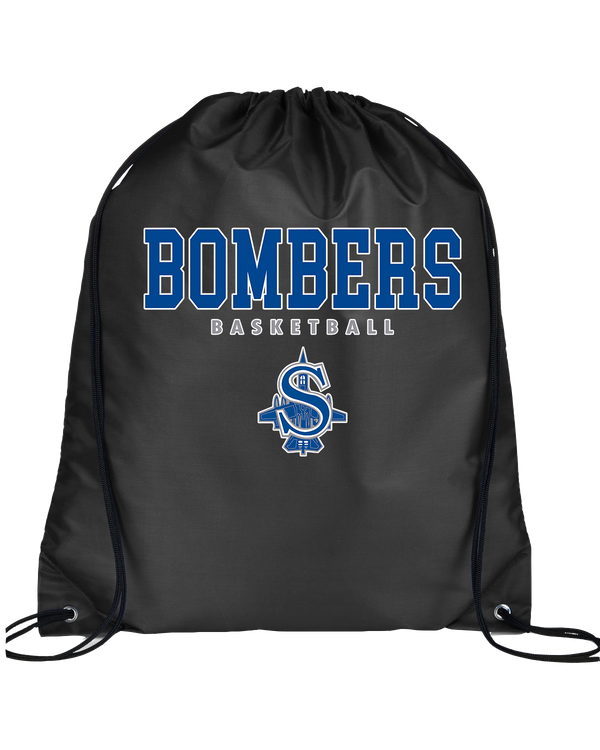 Sayreville War Memorial HS Boys Basketball Block - Drawstring Bag