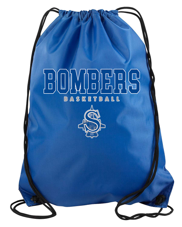 Sayreville War Memorial HS Boys Basketball Block - Drawstring Bag