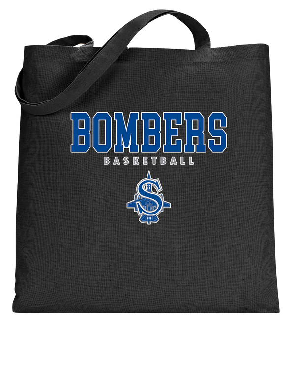Sayreville War Memorial HS Boys Basketball Block - Tote Bag