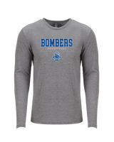 Sayreville War Memorial HS Boys Basketball Block - Tri Blend Long Sleeve