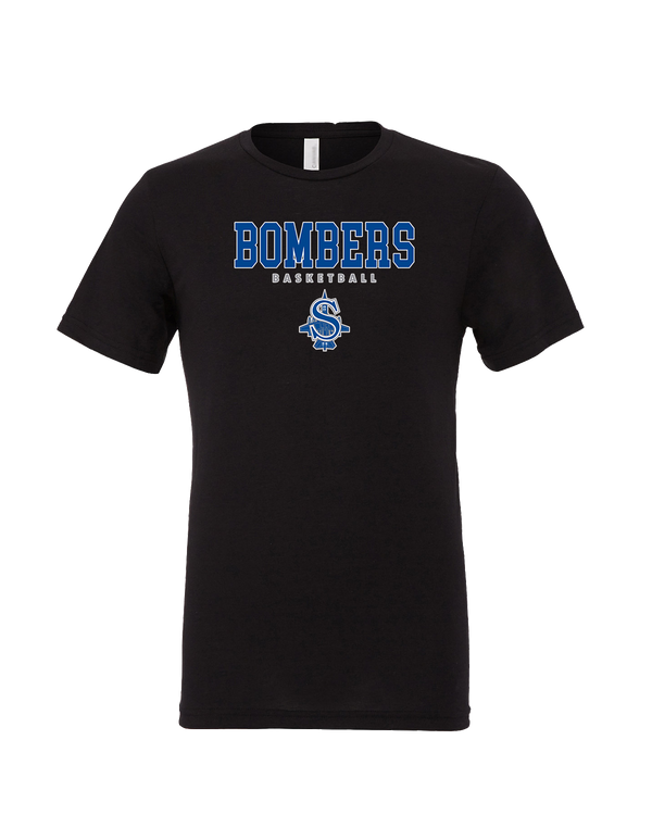 Sayreville War Memorial HS Boys Basketball Block - Mens Tri Blend Shirt