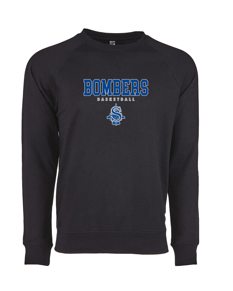 Sayreville War Memorial HS Boys Basketball Block - Crewneck Sweatshirt