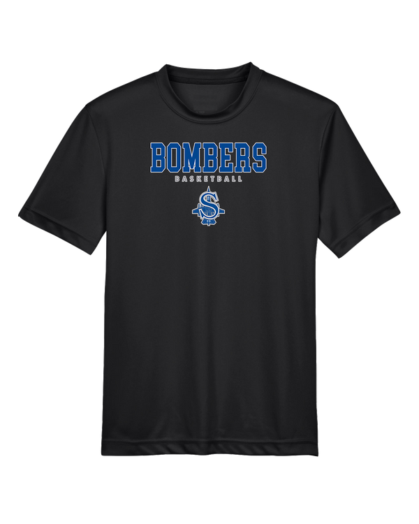 Sayreville War Memorial HS Boys Basketball Block - Youth Performance T-Shirt