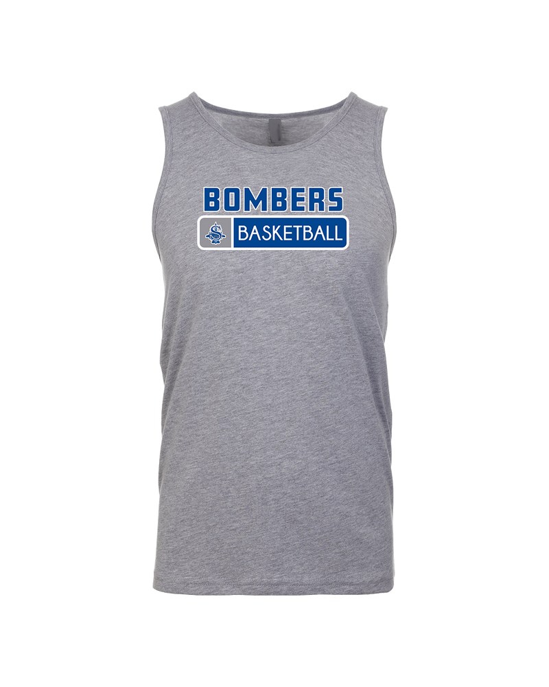 Sayreville War Memorial HS Boys Basketball Pennant - Mens Tank Top