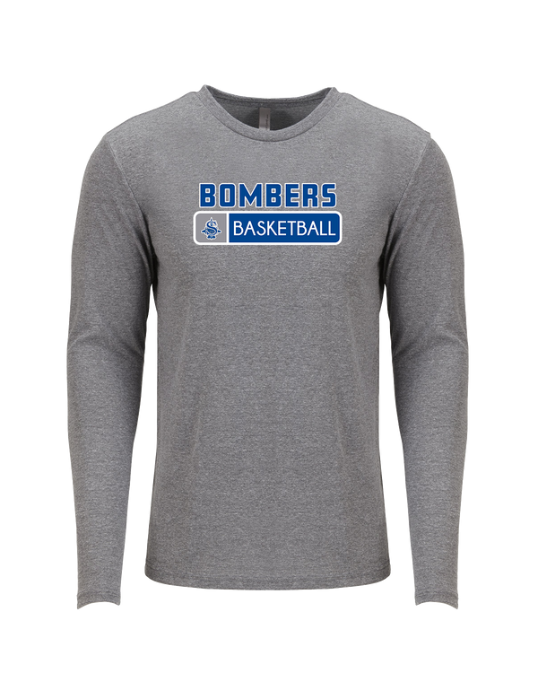 Sayreville War Memorial HS Boys Basketball Pennant - Tri Blend Long Sleeve