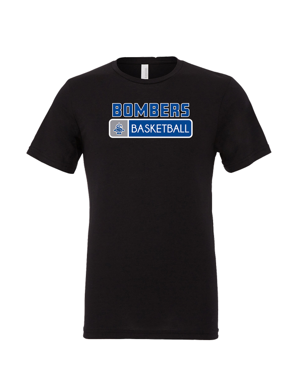 Sayreville War Memorial HS Boys Basketball Pennant - Mens Tri Blend Shirt