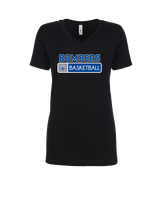 Sayreville War Memorial HS Boys Basketball Pennant - Womens V-Neck