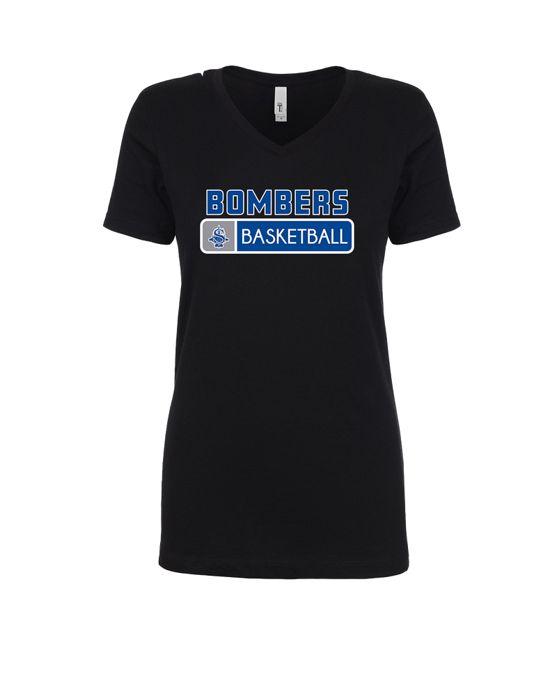 Sayreville War Memorial HS Boys Basketball Pennant - Womens V-Neck