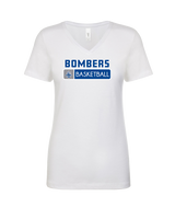 Sayreville War Memorial HS Boys Basketball Pennant - Womens V-Neck