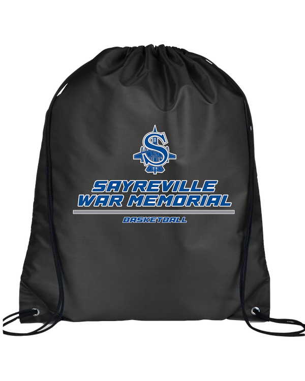 Sayreville War Memorial HS Boys Basketball Split - Drawstring Bag