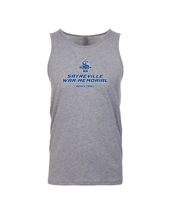 Sayreville War Memorial HS Boys Basketball Split - Mens Tank Top