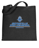 Sayreville War Memorial HS Boys Basketball Split - Tote Bag