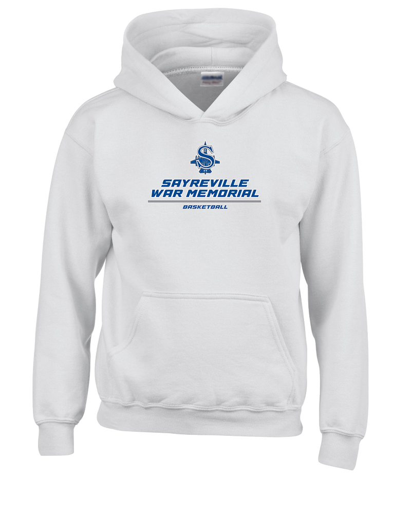 Sayreville War Memorial HS Boys Basketball Split - Cotton Hoodie