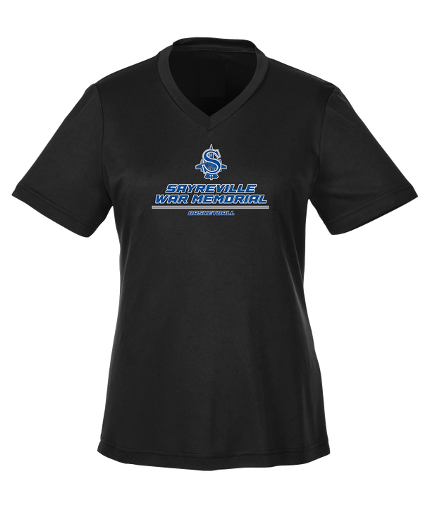Sayreville War Memorial HS Boys Basketball Split - Womens Performance Shirt