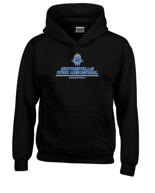 Sayreville War Memorial HS Boys Basketball Split - Youth Hoodie