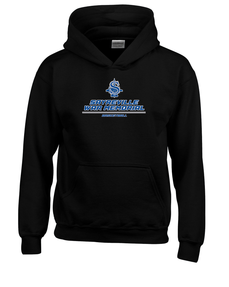 Sayreville War Memorial HS Boys Basketball Split - Youth Hoodie
