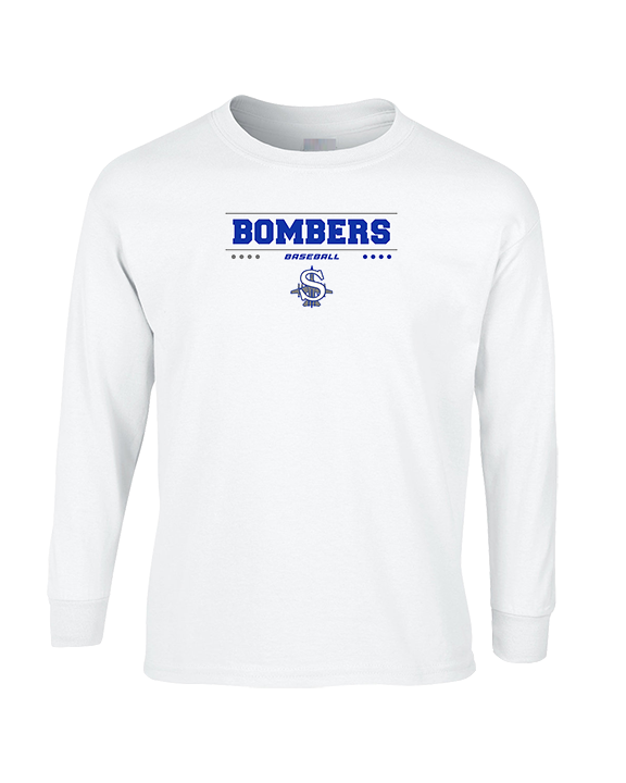 Sayreville War Memorial HS Baseball Border - Cotton Longsleeve