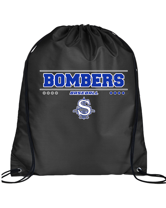 Sayreville War Memorial HS Baseball Border - Drawstring Bag